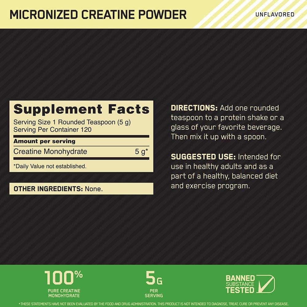 Creatine Micronized Powder — imagen 2 de 2